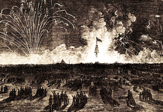 Illustration for article titled The First Fireworks Displays Were Terrifyingly Huge